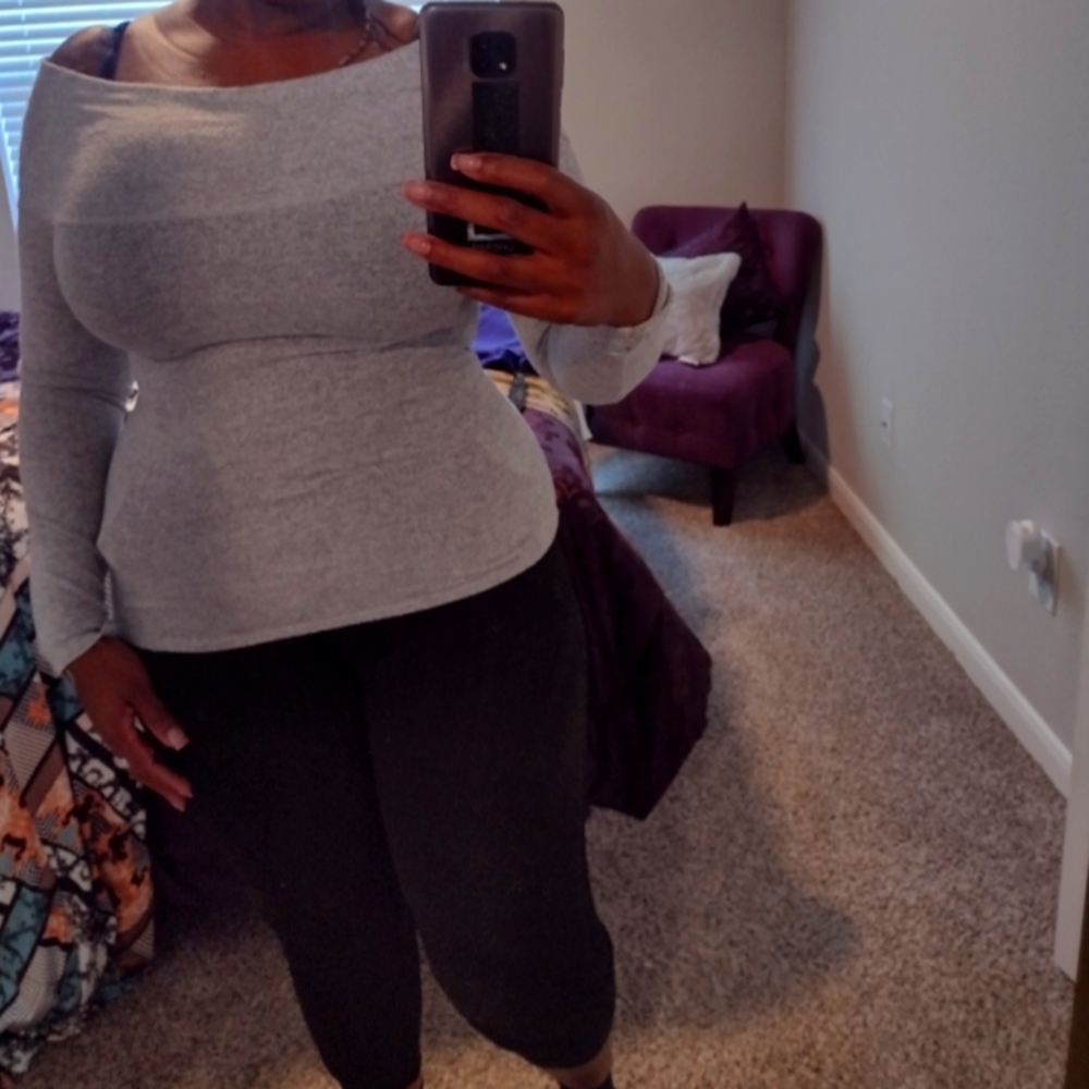 Off the shoulder blouse